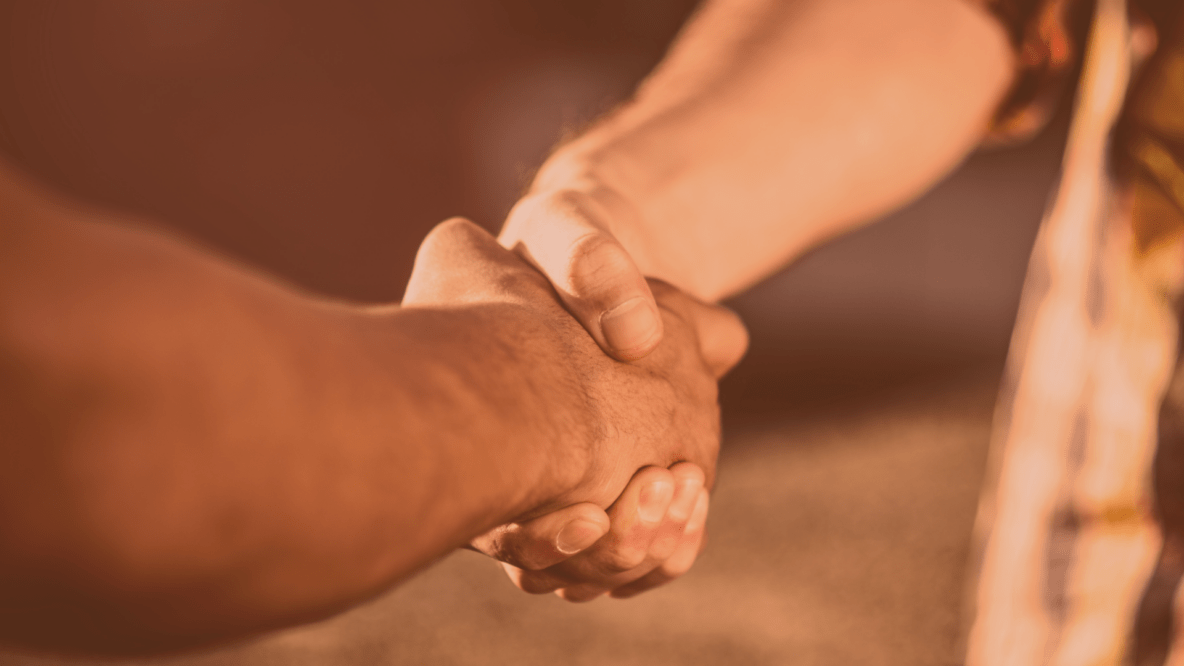people shaking hands
